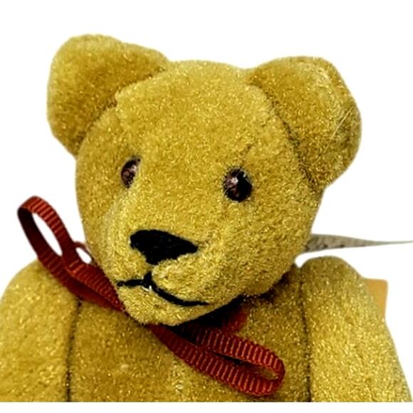 SIGNED 6" Vntg Victorian-styled Christina's Bear "Edward Theordore" Jan Hagara - Picture 7 of 10